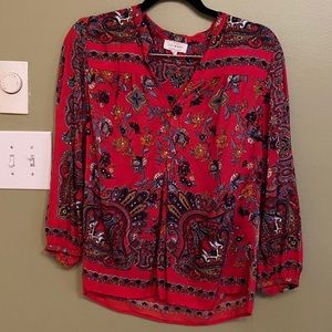 Lucky Brand hippie tunic top! NWOT and so cute!